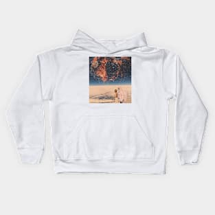 On the space Kids Hoodie